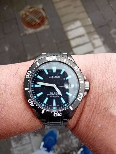 Citizen royal marines limited edition solar mans watch