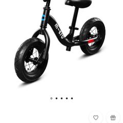 Micro Balance Bike - Black