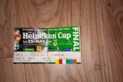 Heineken cup final ticket stub