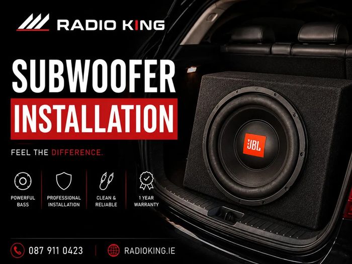 Subwoofer Installation Dublin | Professional Car Audio Upgrade