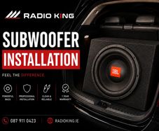 Subwoofer Installation Dublin | Professional Car Audio Upgrade