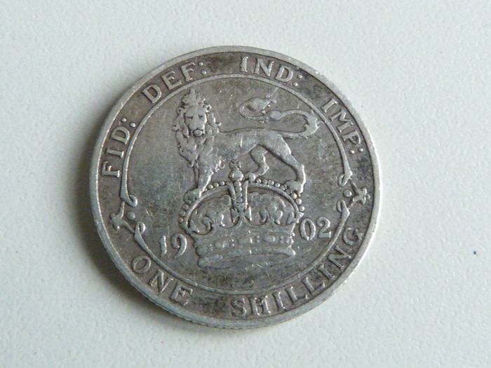 1902 silver shilling