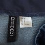 H&M Dark Denim Blue Pleated Mini Skirt Image 4