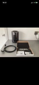 Mac Pro late 2013 3.5GHZ 6-core 64GB RAM 256GB system Drive + brand new OWC 480GB included (made for this model)