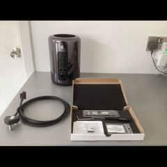 Mac Pro late 2013 3.5GHZ 6-core 64GB RAM 256GB system Drive + brand new OWC 480GB included (made for this model)