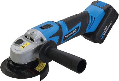 18V Cordless 115mm Angle Grinder (1x 4Ah Battery & Fast Charger)