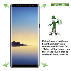 2 x Full Curved 3D PET Screen Protector For Samsung Galaxy Note 8