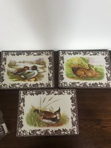 Spode Woodland Placemats x 6 - New