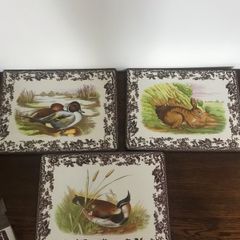 Spode Woodland Placemats x 6 - New
