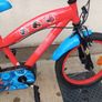 Kids spiderman bike size 16 inch wheels Image 4