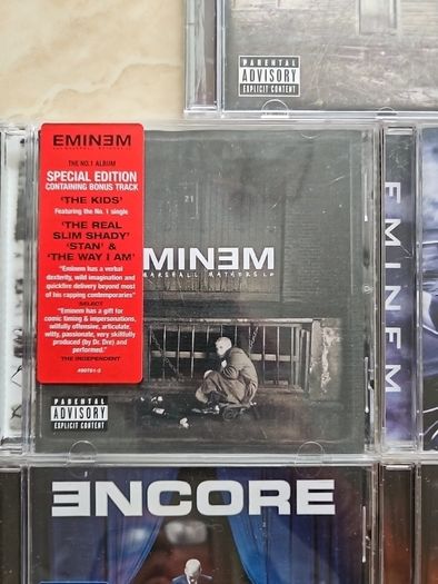 Eminen 5 CD Lot