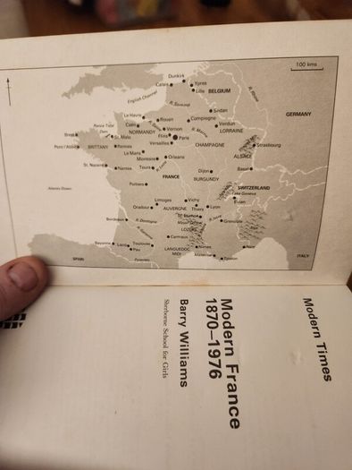 Modern France 1870-1976.  By Barry  Williams. Paperback In Good Condition. 38.