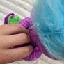Spin Master Purple Blue Green Yikes Popples Plush Used Please see pictures Image 10