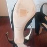 Jimmy Choo Velour Ankle Strap Sandals Image 4