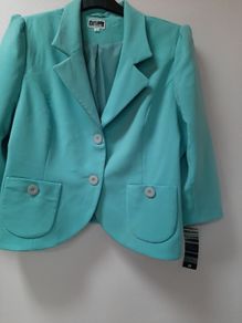 new jacket with tags attached