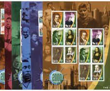 1999/2000 Ireland 6 Different Ireland Millennium Commemorative Stamps Sheets (Full Sheet) Mint Never Hinged (MNH)