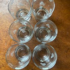 Duiske glass tumblers x 6