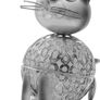 Colour Changing LED Garden Metal Scroll Solar Light - Ornament Decoration Patio Light (Cat) Image 2