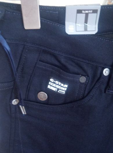 New G-Star Mid Rise Black Skinny Jeans