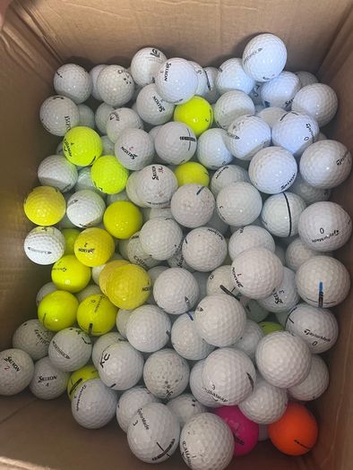 100 golf balls