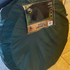 Never Used 3-4 Person Pitch & Go Pop Up Camping Tent