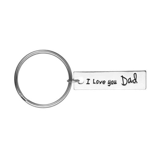 I love you dad keyring fathers day gift present