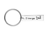 I love you dad keyring fathers day gift present