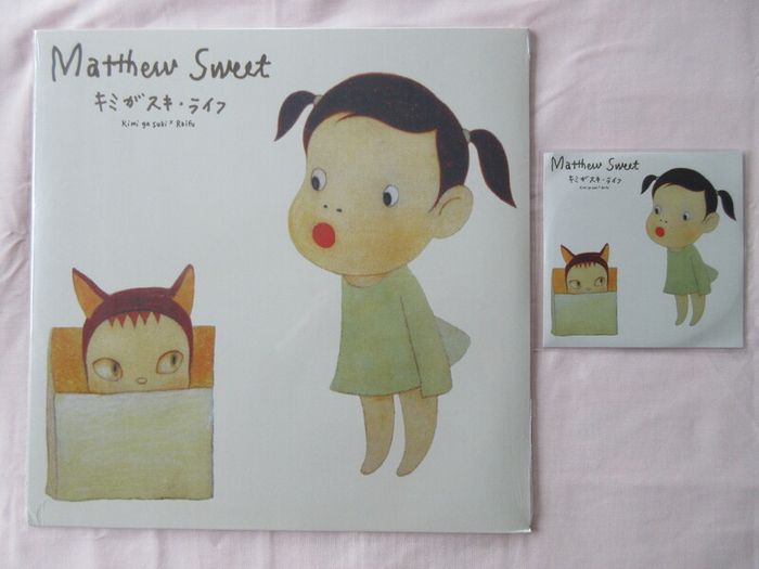 Yoshitomo Nara art vinyl & C.D limited editions