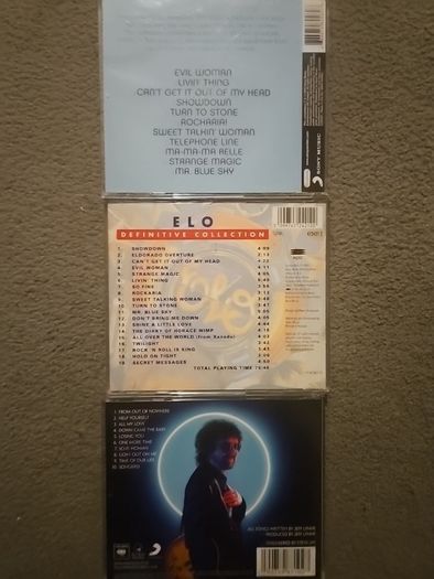 ELO CDs Collection: The Collection / Definitive Collection / Jeff Lynne's ELO - From Out Of Nowhere