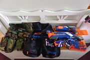 Nerf gun collection