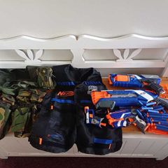 Nerf gun collection