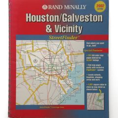 Rand McNally Houston/Galveston & Vicinity US Street Finder 2002 Edition