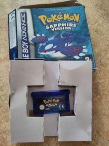 Pokemon Sapphire GBA Gameboy Advance Originals