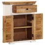 Sideboard White and Brown 55x30x73 cm Image 5