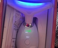 LED neck massager
