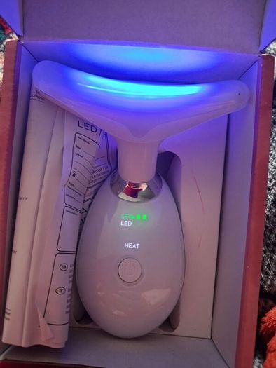 LED neck massager
