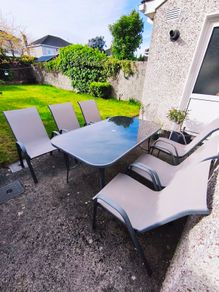 Garden table and chairs