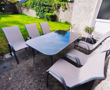 Garden table and chairs