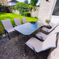 Garden table and chairs