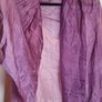 Large purple gradient scarf Image 2