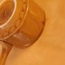 Retro kitchenware ceramic bowl with handle Image 5