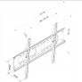 Tv Wall Mount Bracket Flat Tilt 37" - 100" Image 2