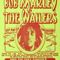 Bob Marley - Paramount - Rare Mini Print/Poster