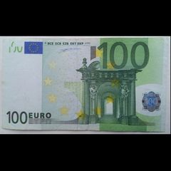 Rare 100 euro T Duisenberg banknotes 2002