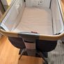 Infant bed with Mattress  great condition barely used Image 4