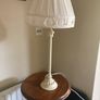 Mix and Match Lamp Shades and Bases - A Large Selection of Table Lamps - Denby, Laura Ashley, Marble Spiral Pillar Lamp, Ceramic Stacked Stone Style base, Small Alabaster / Marble lamps, Solid Brass, Chrome Reading lamp, Solid Wood Base and many more Image 3