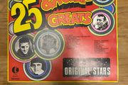 Vintage Vinyl LP 25 Rockin and Rollin Greats 1972