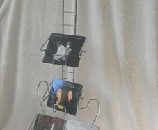 Guitar CD rack