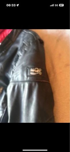 Leather jacket