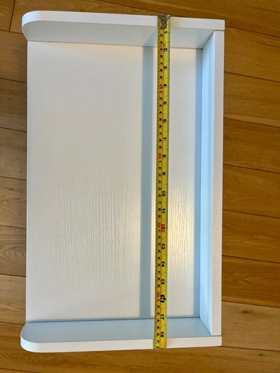 White nightstand